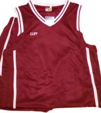 Комплект баскетбольной формы Cliff 3203В S 34-36 Красный