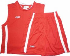 Комплект баскетбольной формы Cliff 500 4XL 52-54 Красный