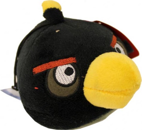Мягкая игрушка 1TOY КАВ032 Angry Birds с присоской