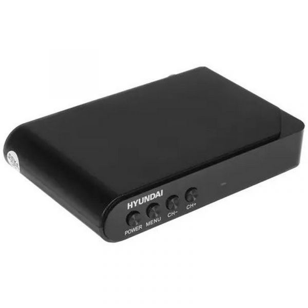 Ресивер DVB-T2 Hyundai H-DVB200 черный