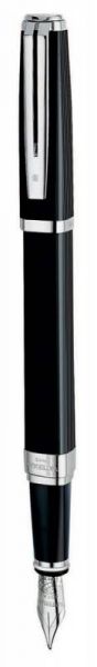 Ручка перьевая WATERMAN Exception Night&Day (S0636840) Black ST (M) перо золото 18K